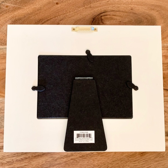 OUR WEDDING 8" x 10" White & Black Photo Frame - Picture 4 of 8